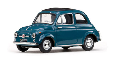 VITESSE -  FIAT 500D BLAUW 1964 - 1:43