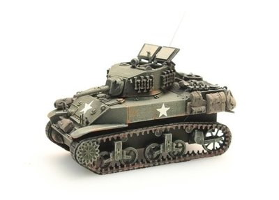 ARTITEC | M5A1 STUART LIGHT TANK STOWAGE 1 (READY-MADE) | 1:87 