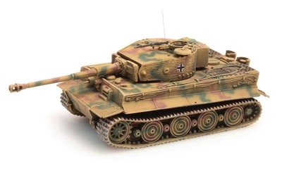 ARTITEC - Tiger I Zimmerit (Ausf. Wittmann) kant en klaar model - 1:87 