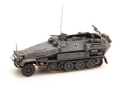 ARTITEC - Sd.Kfz 251/1B, grijs kant en klaar model - 1:87 