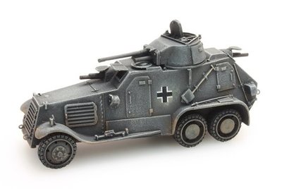 ARTITEC - Landsverk L-181 Beutespähwagen Grijs kant en klaar model - 1:87 