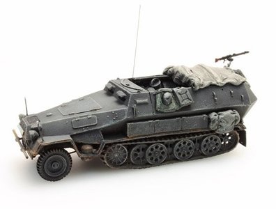 ARTITEC | Sd.Kfz 251/2B 8CM GRANATWERFER GRIJS (READY-MADE) | 1:87 