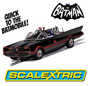 C4175 Scalextric Batmobile - 1966 TV Series 1:32 Slot Car *DPR*
