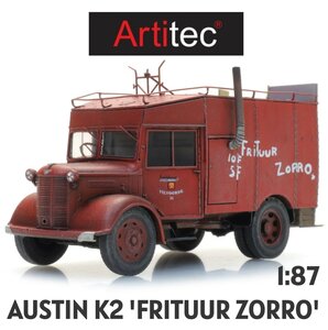 ARTITEC | AUSTIN K2 FRITUUR ZORRO | 1:87