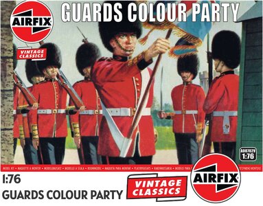 AIRFIX CLASSICS | GUARDS COLOUR PARTY (VINTAGE CLASSICS) | 1:76