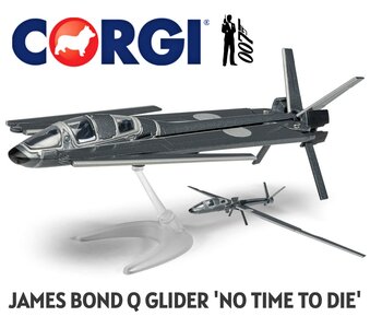 CORGI | JAMES BOND Q GLIDER 'NO TIME TO DIE' | FIT THE BOX