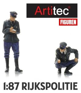 ARTITEC | RIJKSPOLITIE 2 FIGUREN (READY-MADE) | 1:87