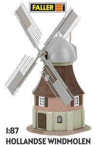 FALLER | WINDMILL NETHERLANDS (WITH ELECTRIC MOTOR)  | 1:87