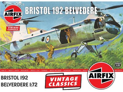 AIRFIX CLASSICS |  BRISTOL 192 BELVEDERE (VINTAGE CLASSICS) | 1:72