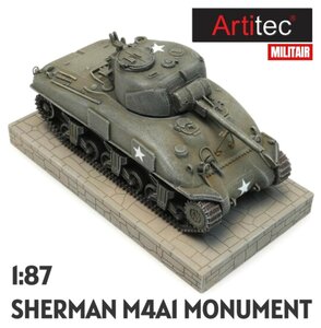 ARTITEC | SHERMAN M4A1 MONUMENT (READY-MADE) | 1:87