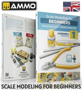 MIG | BOOK SCALE MODELING FOR BEGINNERS 1 (ENGELS EN SPAANS) LIM.ED. | SOFT COVER