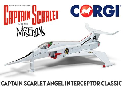 CORGI | CAPTAIN SCARLET CLASSIC - ANGEL INTERCEPTOR | 1:112