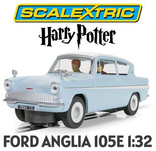 SCALEXTRIC | FORD ANGLIA 105E HARRY POTTER (SLOTCAR) | 1:32