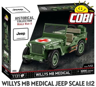 COBI | WILLYS MB MEDICAL JEEP 'HISTORICAL COLLECTION' | 1:12