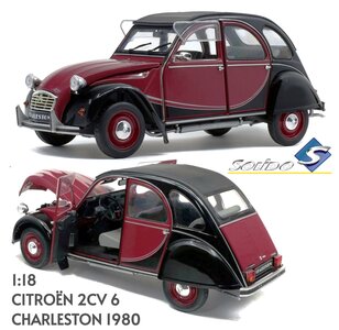 SOLIDO | CITROEN 2CV 6 CHARLESTON 1980 | 1:18