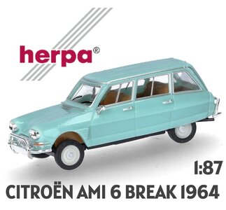 HERPA | CITROËN AMI 6 BREAK 1964 | 1:87