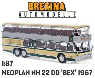 BREKINA | NEOPLAN NH 22 DD 'BEX' 1967 | 1:87