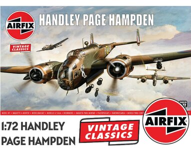 AIRFIX | HANDLEY PAGE HAMPDEN (VINTAGE CLASSICS) | 1:72