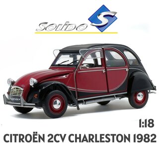 SOLIDO | CITROEN 2CV 6 CHARLESTON 1982 | 1:18