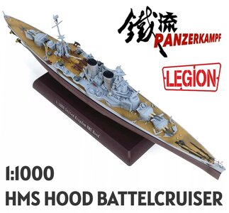 PANZERKAMPF | HMS HOOD BATTELCRUISER UNITED KINGDOM (READY-MADE) | 1:1000