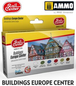 RAIL CENTER | BUILDINGS EURO CENTER 6 FLESJES | 15 ML