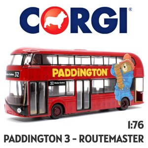 CORGI | PADDINGTON 3 - NEW ROUTEMASTER (FILM PADDINGTON IN PERU) | 1:76