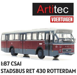 ARTITEC | STADSBUS CSA1 RET 430 ROTTERDAM | 1:87