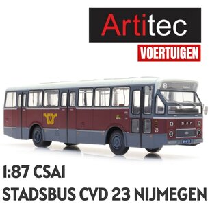 ARTITEC | STADSBUS CSA1 CVD 23 NIJMEGEN (READY-MADE) | 1:87