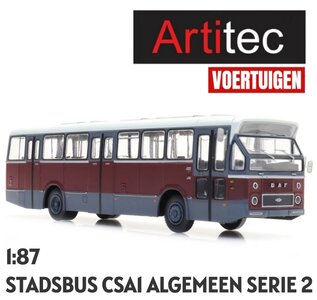 ARTITEC | STADSBUS CSA1 ALGEMEEN SERIE 2 (READY-MADE) | 1:87