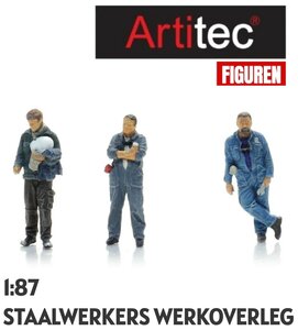 ARTITEC | STAALWERKERS WERKOVERLEG (READY-MADE) | 1:87