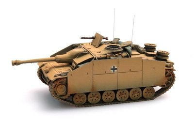 ARTITEC | STUG III AUSF G SAUKOPF 1944 GEEL (READY MADE) | 1:87 