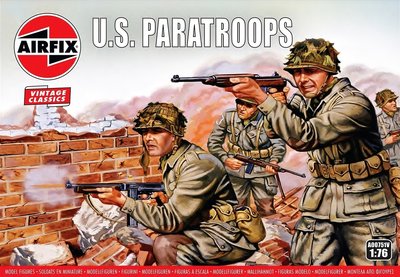 AIRFIX CLASSICS | U.S. PARATROOPS WWII (VINTAGE CLASSICS) | 1:76