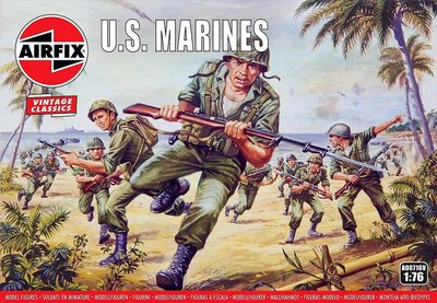 AIRFIX CLASSICS | U.S. MARINES WWII (VINTAGE CLASSICS) | 1:76