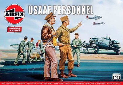 AIRFIX CLASSICS | USAAF PERSONNEL WWII (VINTAGE CLASSICS) | 1:76