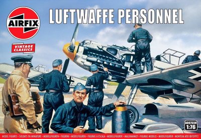 AIRFIX CLASSICS | LUFTWAFFE PERSONNEL WWII (VINTAGE CLASSICS) | 1:76