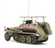 ARTITEC | SD.KFZ. 250/3 AFRIKA GREIF PERS. VOERTUIG ROMMEL (READY MADE) | 1:87_