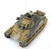 ARTITEC - Matilda Mk II, UK, camouflage kant en klaar model - 1:87 _