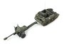 ARTITEC - Universal Carrier + 6-pdr AT gun UK kant en klaar model - 1:87 _