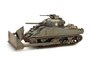 ARTITEC | Sherman M4 dozer tank UK / US kant en klaar model | 1:87 _