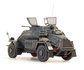 ARTITEC | Sd.Kfz 222 4-RAD GREY (READY-MADE) | 1:87 _