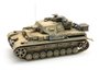 ARTITEC - Panzer IV Ausf. F1 Afrikakorps kant en klaar model - 1:87 _