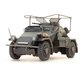 ARTITEC - Sd.Kfz 223, 4-rad, Funkwagen MG34 Grijs kant en klaar model - 1:87 _