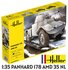 HELLER | PANHARD 178 AMD 35 'NEDERLAND ZEELAND UITVOERING DECALS' (PLASTIC MODELBOUWDOOS) | 1:35_