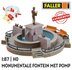 FALLER | MONUMENTAL FOUNTAIN WITH PUMP (SPECIAL OFFER) | 1:87 _