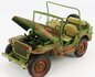 AMERICAN DIORAMA | WILLYS JEEP MB MILITARY POLICE US ARMY (DIRTY VERSION) 1944 | 1:18_