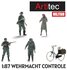 ARTITEC | WEHRMACHT CONTROLE + VROUW EN FIETS (READY-MADE) | 1:87_