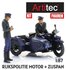 ARTITEC | RIJKSPOLITIE MOTOR MET ZIJSPAN 2 FIGUREN (BOUWKIT) | 1:87_