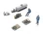 ARTITEC | LADING SPROEIWAGEN + 2 FIGUREN (READY-MADE) | 1:87_