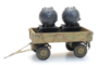 ARTITEC | LOAD OF SEA MINES FOR GOODS WAGON (READY-MADE) | 1:87_