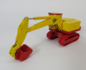 OXFORD | JCB 7 GRAAFMACHINE MET RUPSBANDEN | 1:76_